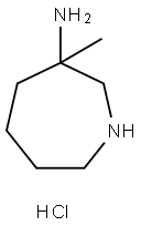 3-Methylazepan-3-amine dihydrochloride Struktur