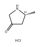 (S)-5-methylpyrrolidin-3-one hydrochloride Struktur