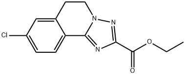 ethyl 8-chloro-5,6-dihydro-[1,2,4]triazolo[5,1-a]isoquinoline-2-carboxylate Struktur