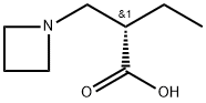 1-Azetidinepropanoic acid, α-ethyl-, (αS)- Struktur