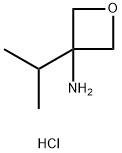 3-Oxetanamine, 3-(1-methylethyl)-, hydrochloride (1:1) Struktur