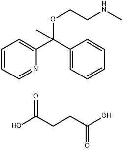 DOXYLAMINE HYDROGEN SUCCINATE Struktur