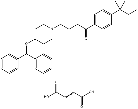 依巴斯汀EP雜質(zhì)E富馬酸 結(jié)構(gòu)式