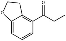 1-(2,3-dihydrobenzofuran-4-yl)propan-1-one Struktur