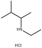 ethyl(3-methylbutan-2-yl)amine hydrochloride Struktur