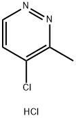 Pyridazine, 4-chloro-3-methyl-, hydrochloride (1:1) Struktur