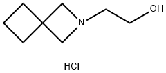 2-Azaspiro[3.3]heptane-2-ethanol, hydrochloride (1:1) Struktur