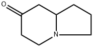 7(1H)-Indolizinone, hexahydro-, (-)- Struktur