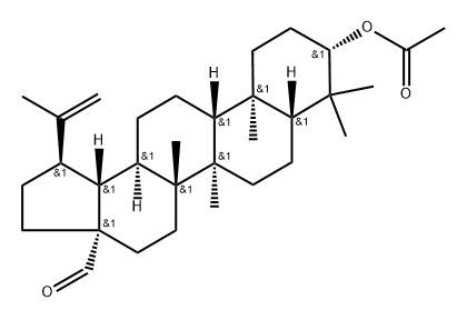 3-Acetyl Betulinaldehyde Struktur