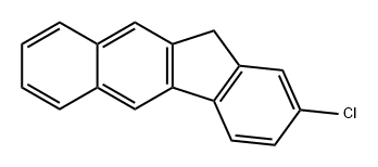 2-chloro-11H-benzo[b]fluoren Struktur