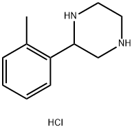 2-o-tolylpiperazine hydrochloride Struktur