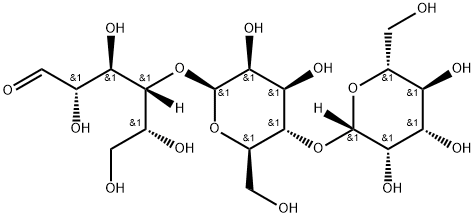 O-beta-D-Mannopyranosyl-(1-4)-O-beta-D-mannopyranosyl-(1-4)-D-mannose Struktur