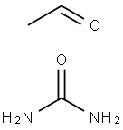 Urea, polymer with acetaldehyde Struktur