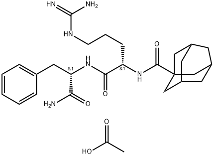 RF9 acetate Struktur