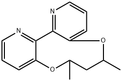 6H-[1,5]Dioxonino[7,6-b:8,9-b']dipyridine, 7,8-dihydro-6,8-dimethyl-, (6R,8R,13aS)- Struktur