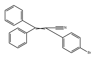 2-(4-溴苯基)-3,3-二苯乙烯腈, 288105-06-6, 結(jié)構(gòu)式