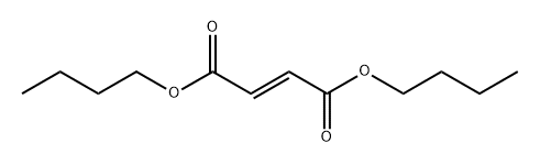 Dibutyl 2-butenedioate homopolymer Struktur