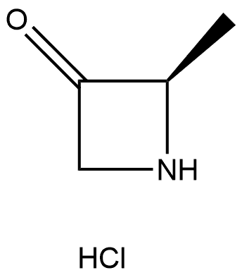 (R)-2-methylazetidin-3-one hydrochloride Struktur