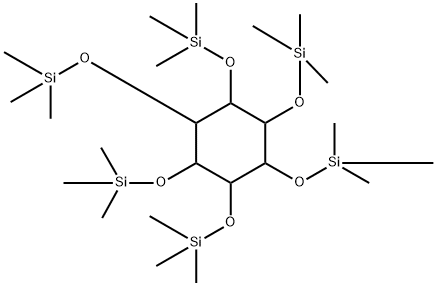 1-O,2-O,3-O,4-O,5-O,6-O-Hexakis(trimethylsilyl)-muco-inositol Struktur