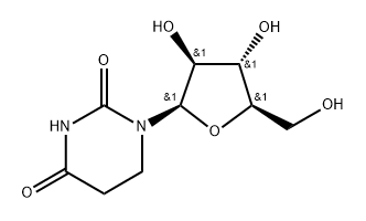 5,6-Dihydro-ara-uridine Struktur