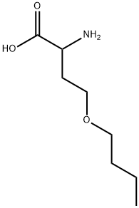 Butyric acid, 2-amino-4-butoxy-, DL- (8CI) Struktur