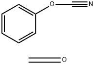 Phenol novolac cyanate ester Struktur