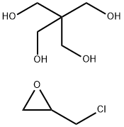 1,3-Propanediol, 2,2-bis(hydroxymethyl)-, polymer with (chloromethyl)oxirane Struktur