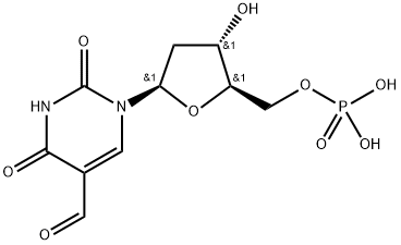 5-formyl-2'-deoxyuridylic acid Struktur