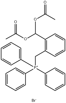 Phosphonium, [[2-[bis(acetyloxy)methyl]phenyl]methyl]triphenyl-, bromide (1:1)