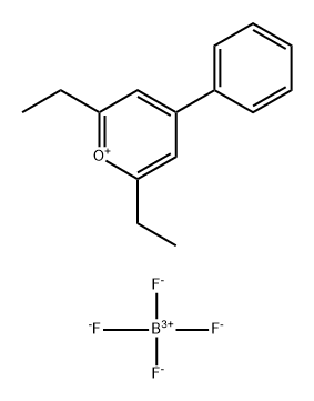 2,6-DIETHYL-4-PHENYLPYRONIUM TETRAFLUOROBORATE Struktur