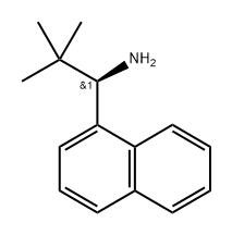 1-Naphthalenemethanamine, α-(1,1-dimethylethyl)-, (αR)- Struktur