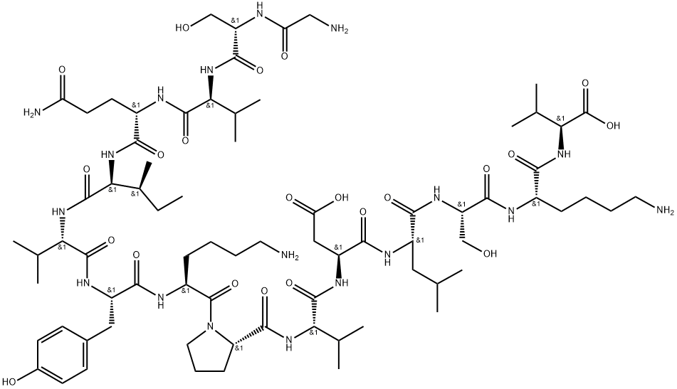 Tau Peptide (304-318) Struktur