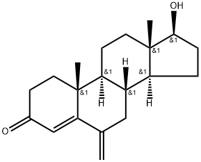 17-beta hydroxy exemestane Struktur