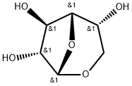 1,6-Anhydro-α-D-galactofuranose Struktur