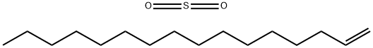 POLY(1-HEXADECENE-SULFONE) Struktur