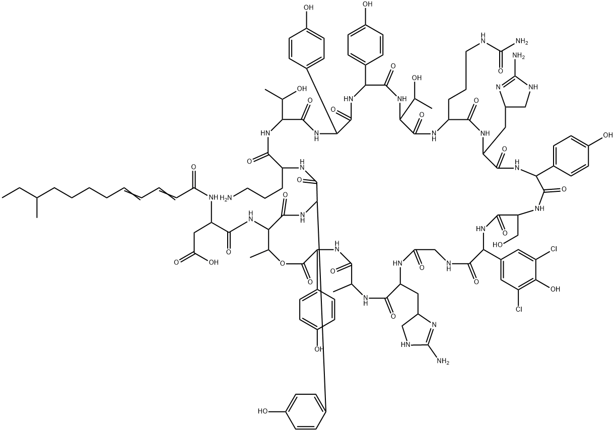 Enduracidin B Struktur