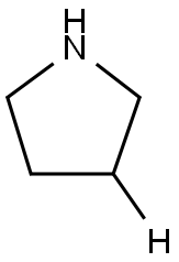 Pyrrolidine-3-d (9CI) Struktur