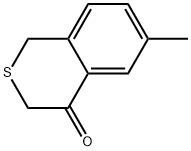 6-Methyl-isothiochroman-4-one Struktur