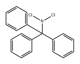 BenzeneMethanaMine, N,N-dichloro-a,a-diphenyl- Struktur