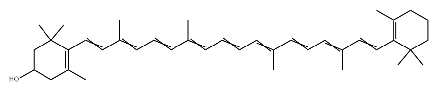 BETA-CRYPTOXANTHIN Struktur