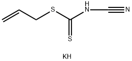 Carbamodithioic acid, cyano-, 2-propenyl ester, potassium salt (9CI)