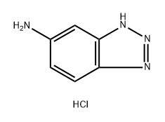 1H-Benzotriazol-6-amine, hydrochloride (1:2) Struktur