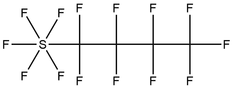 Sulfur, pentafluoro(nonafluorobutyl)-, (OC-6-21)- (9CI)