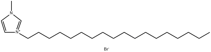 1-octodecyl -3-methylimidazolium bromide Structure