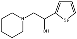 piperidine-ethyl-selenophene Struktur