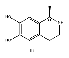 6,7-Isoquinolinediol, 1,2,3,4-tetrahydro-1-methyl-, hydrobromide (1:1), (1R)-