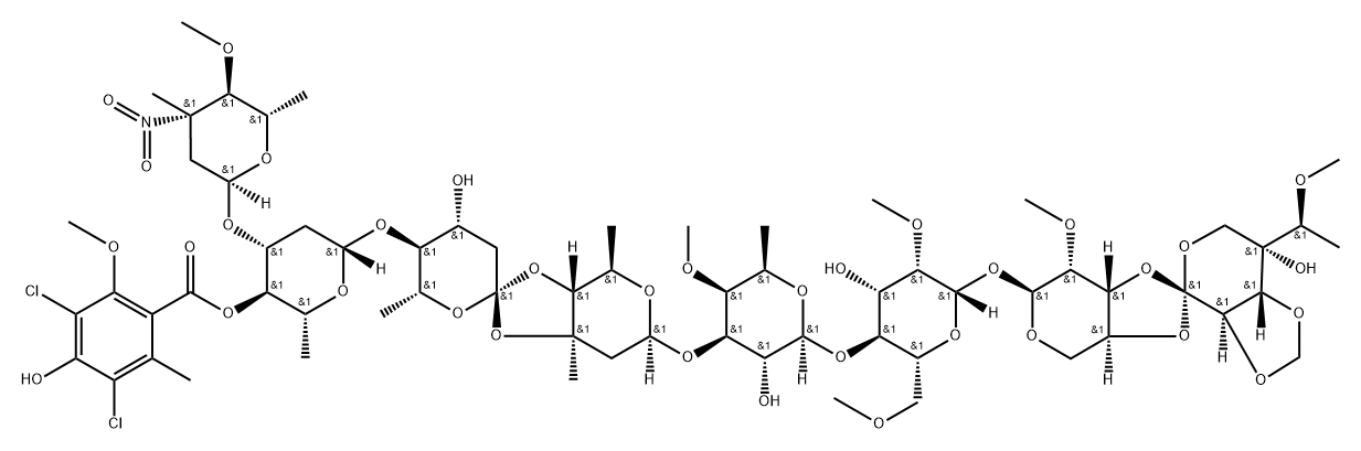 everninomicin-D Struktur