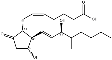 16-methyl prostaglandin E2 Struktur