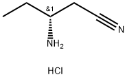 (R)-3-aminopentanenitrile hydrochloride Struktur