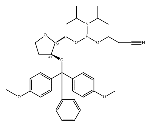 INVERTED ABASIC PHOSPHORAMIDITE 結構式